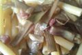 CUCINA:Penne carciofi e pancetta