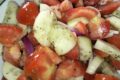 Insalata di pomodori e cetrioli